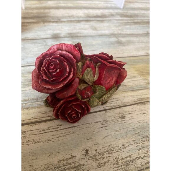 Harmony Kingdom Lord Byron's Harmony Garden Double Rose Trinket Boxes Set of 3 - Picture 16 of 16